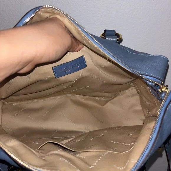 Marc Jacobs Leather Fulton Large Satchel authentic - Picture 8 of 11